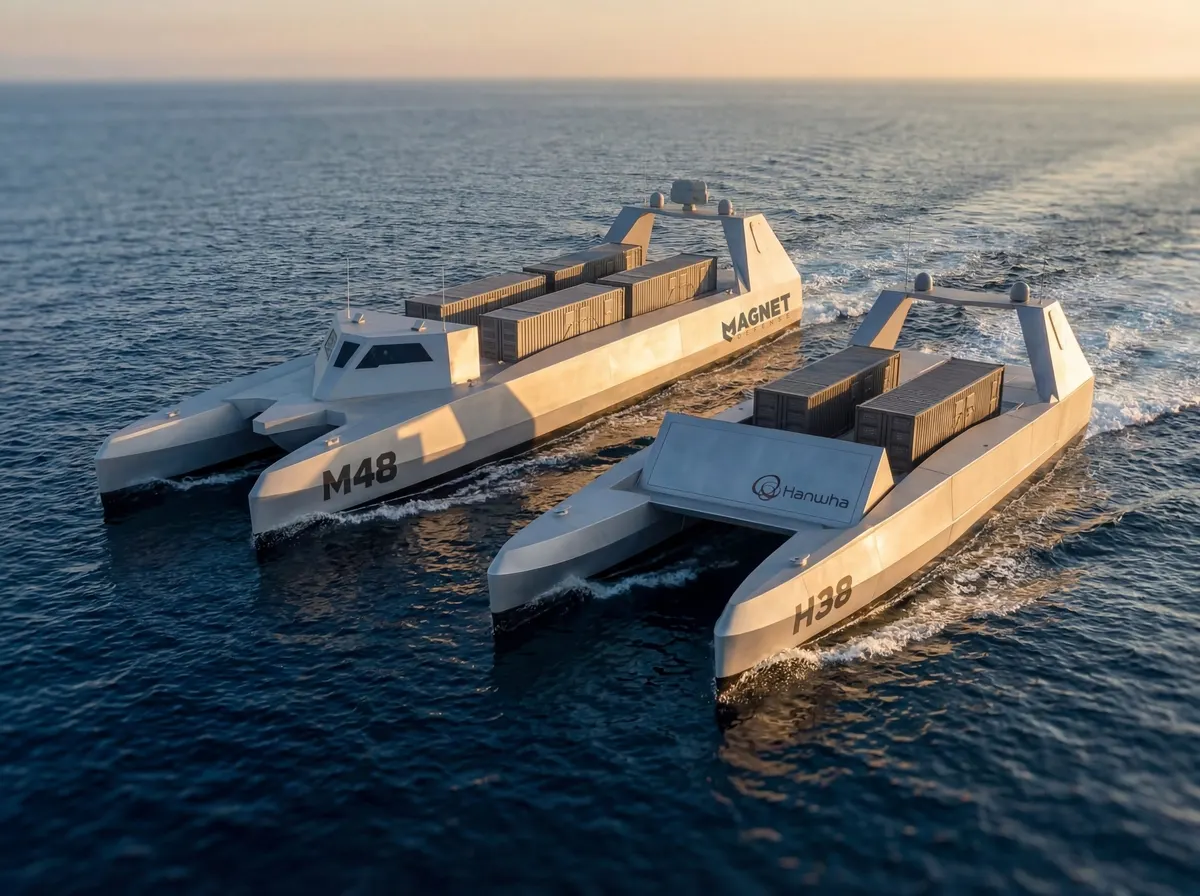 South Korea’s Hanwha Unveils Containerized KVLS-II Destroyer Launcher for Unmanned Ships