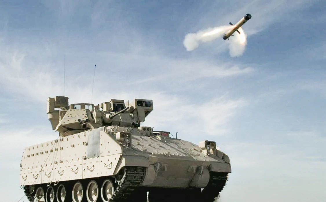 Leonardo DRS MPML Lets TOW-Equipped Bradleys and Strykers Fire 5.5 km Spike LR2