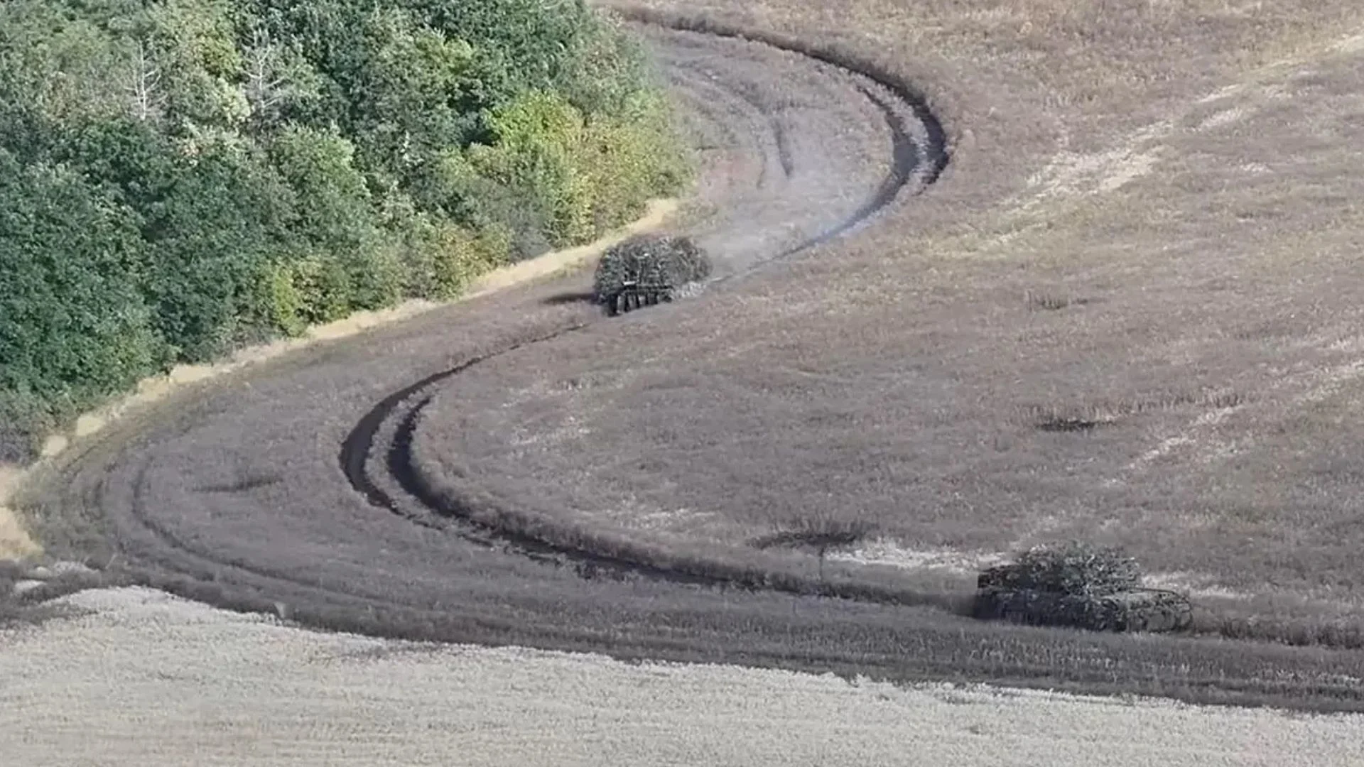 Ukraine Sends Hedgehog Tanks Back Into Kharkiv Combat Under FPV Drone Escort
