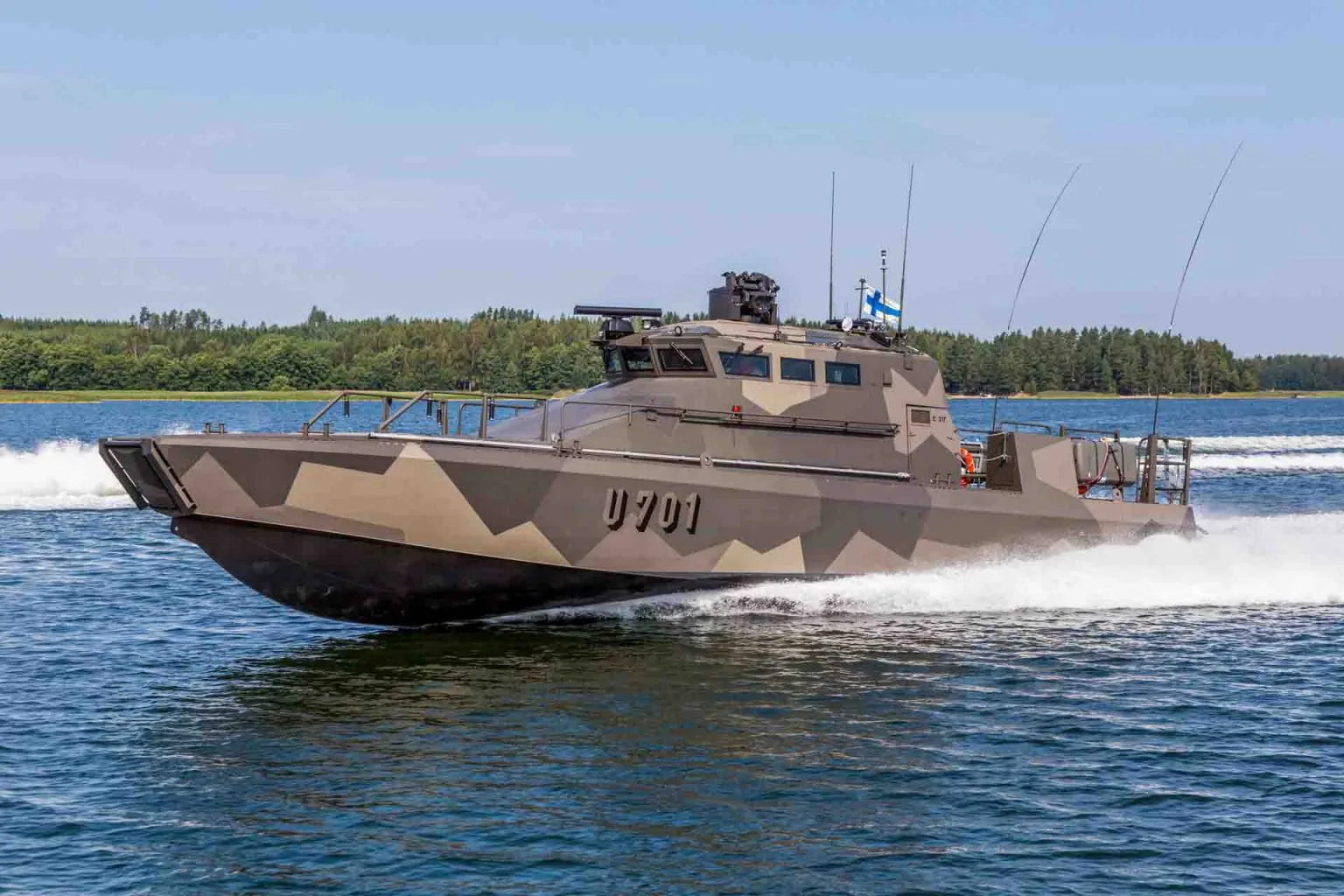 Germany Orders 15 Finnish Watercat M18 AMC Armored Combat Boats for Its Seebataillon